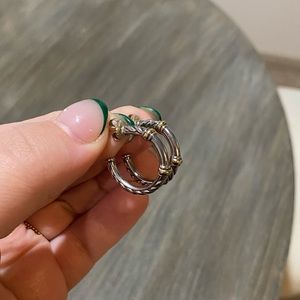 David Yurman Small Hoops!